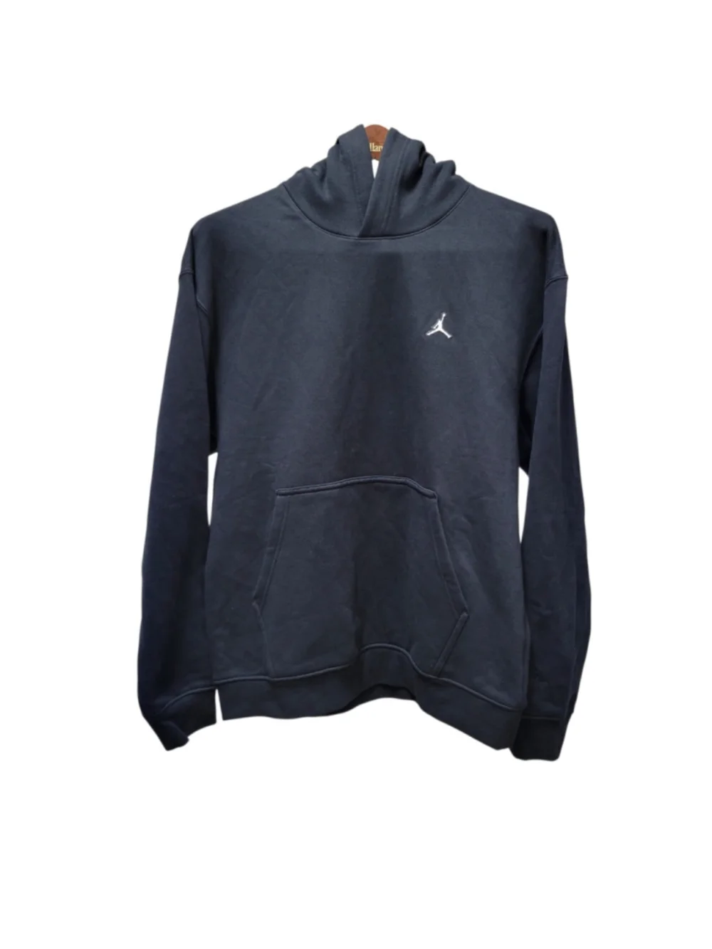 Nike Air Jordan Black Long-Sleeves Hoodie Dri-FIT Men Sweatshirt Size Large NWT